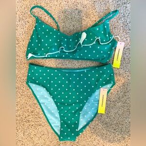 Brand NWT Summersalt Ruffle Marina Bikini